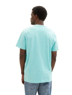 Tom Tailor T-Shirt In Melange Optik 10724242 -Woehrl Populaire Boutique Tom Tailor 305 32036 1036417 4