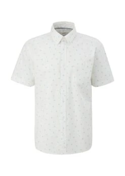 S.Oliver Kurzarmhemd Mit Allover-Print 10708817